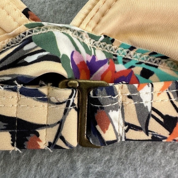 Andie Swimwear The Caicos Top Women Sz XL Triangle Bikini Limited Edition Print - Picture 5 of 13